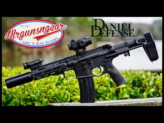 new daniel defense 300blk pdw pistol: the ultimate backpack gun!
